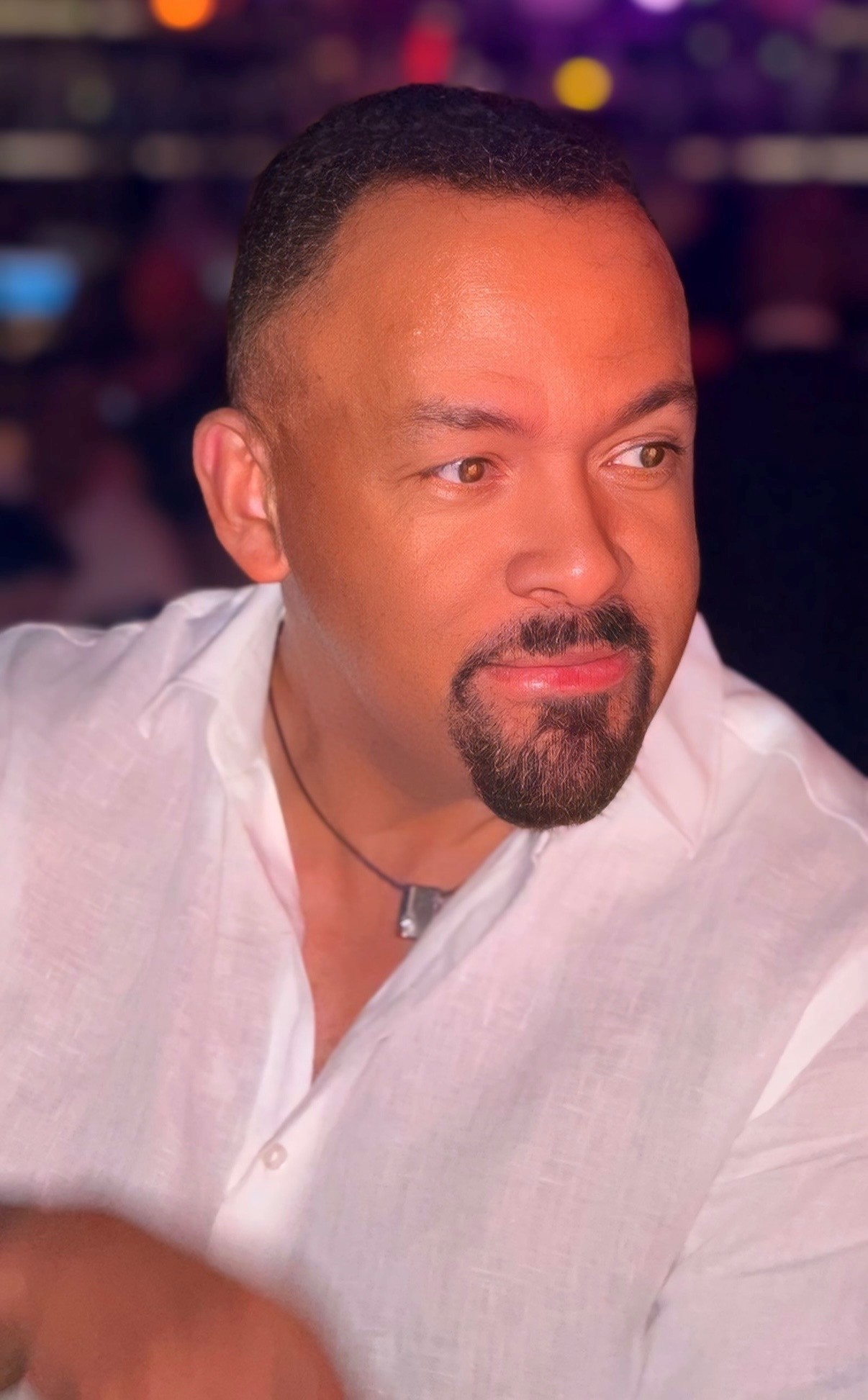 Portrait of Manny Rivera, artist and founder